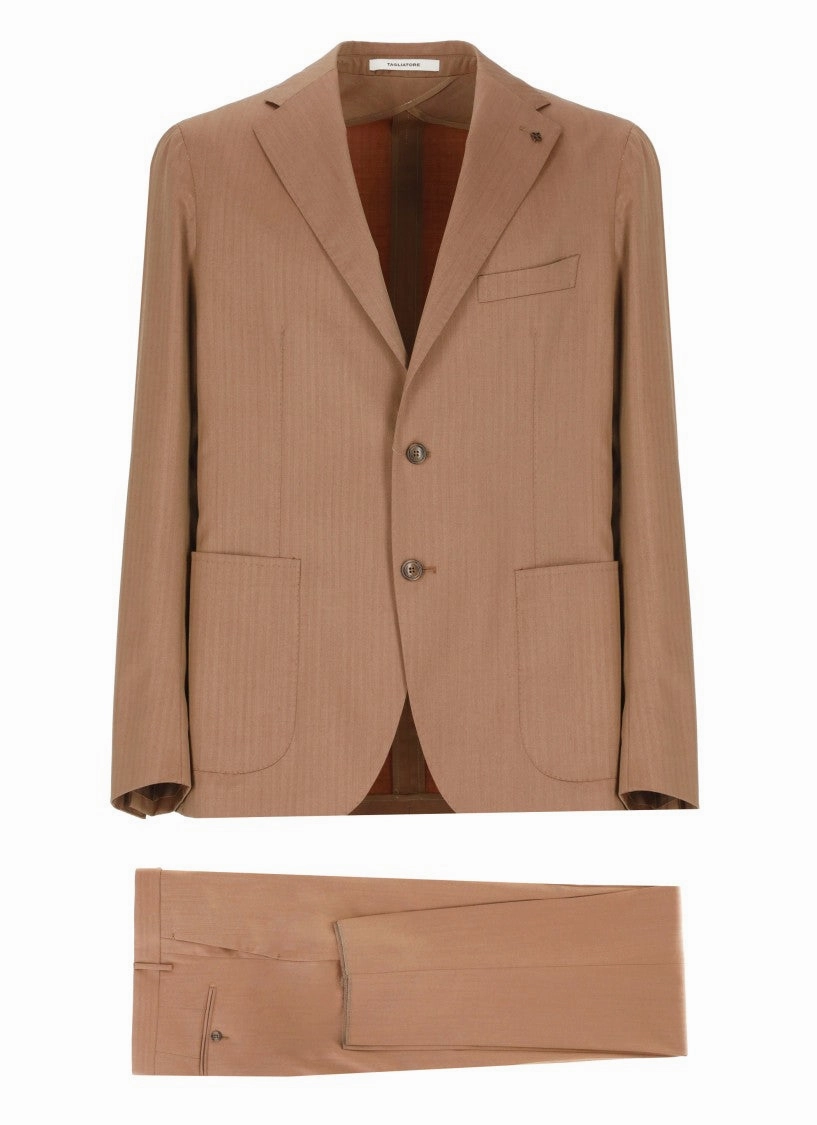 Brown Wool Suit
