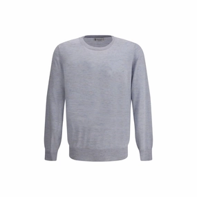 Brunello Cucinelli Cashmere and silk Men's Sweater knit sweaters cheap