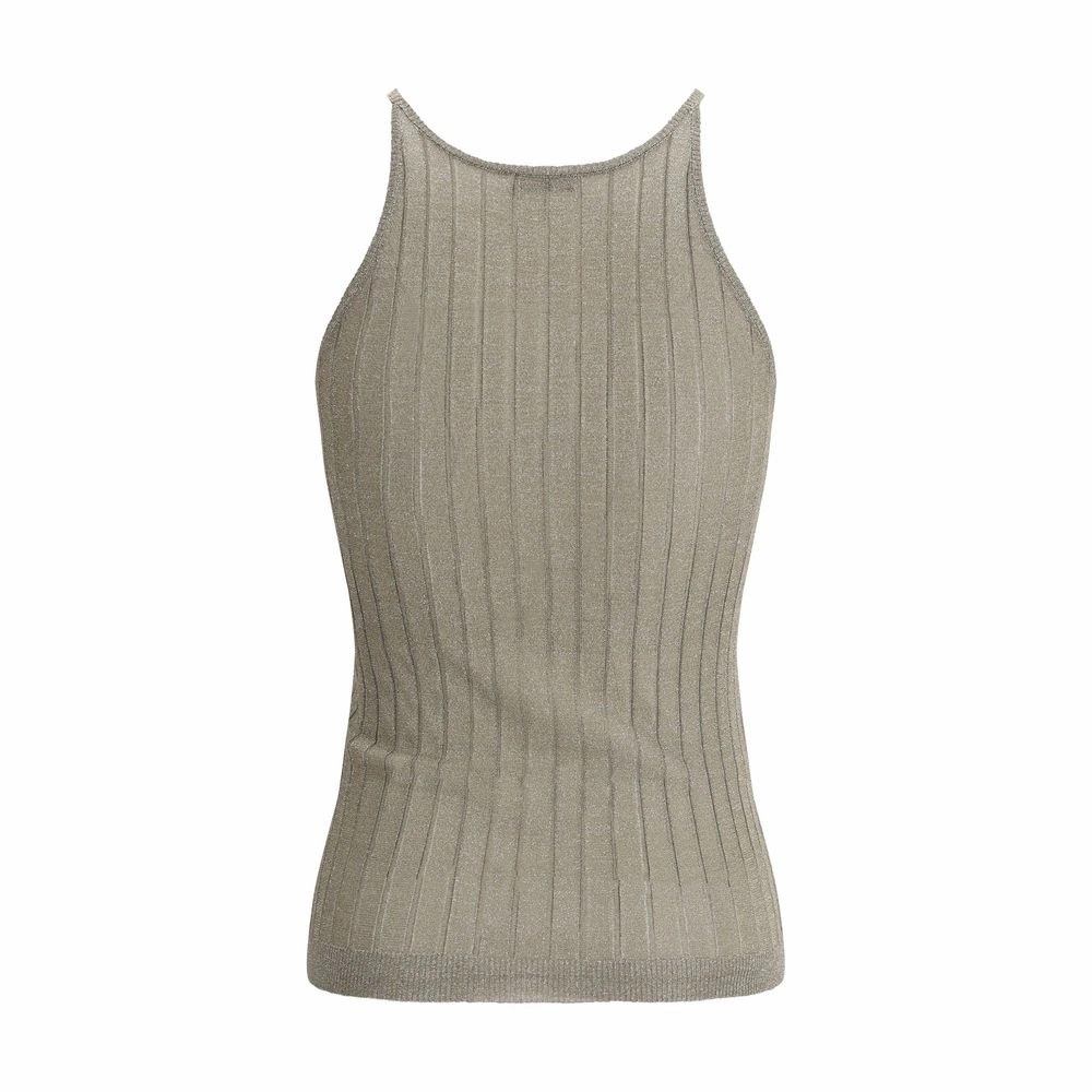 Brunello Cucinelli Lurex Tank Women's Top