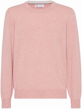 Brunello Cucinelli Men's Sweaters pink turtleneck sweaters sale