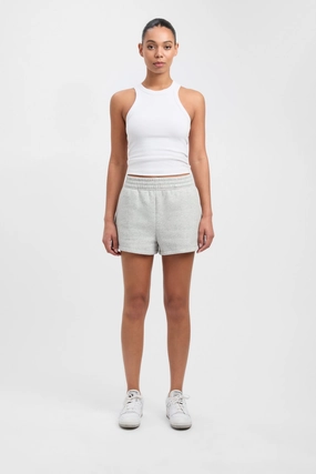 Brushed Leo Track Short womens chinos discount