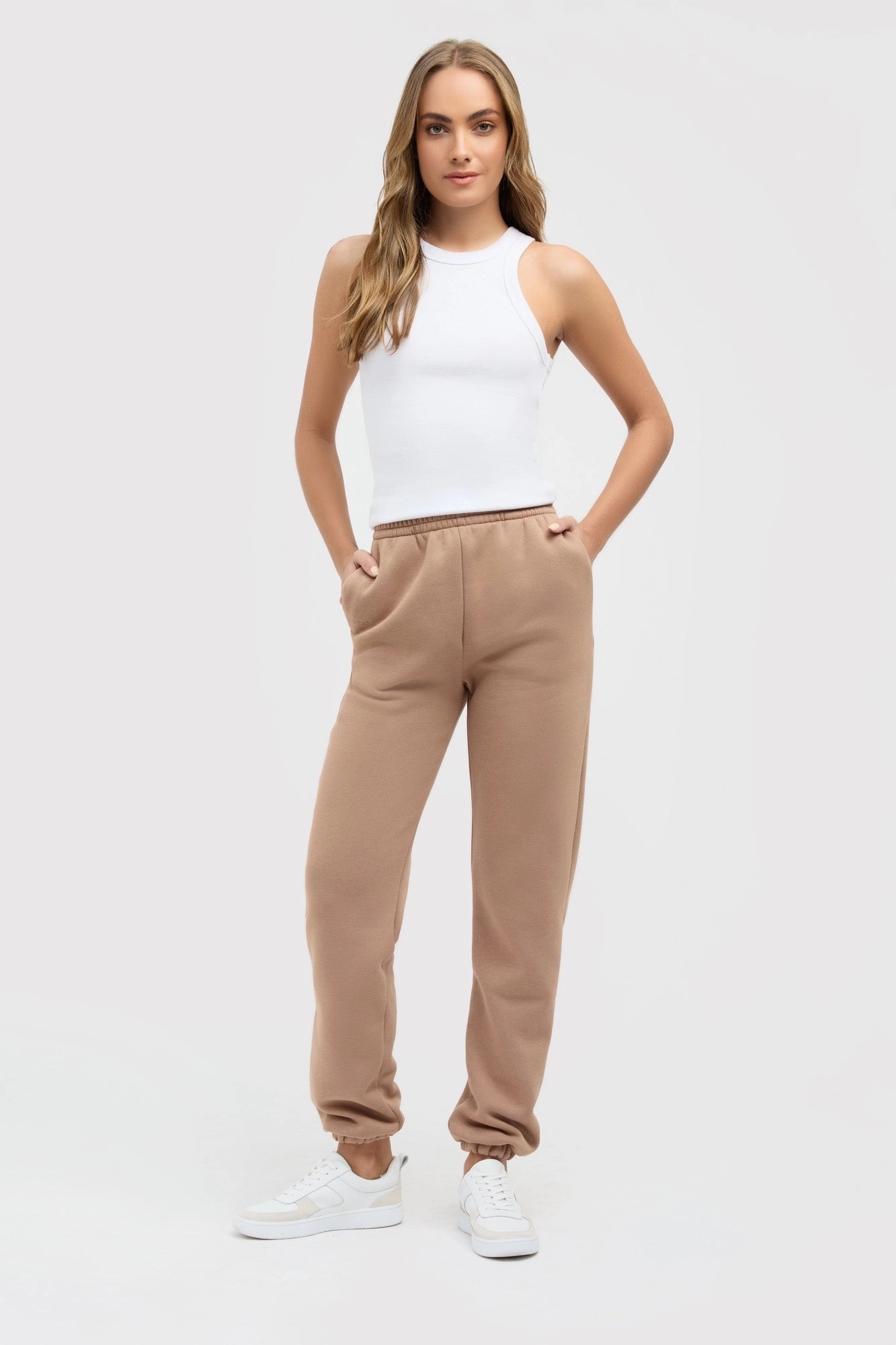 Brushed Remo Trackpant affordable womens bottoms sale