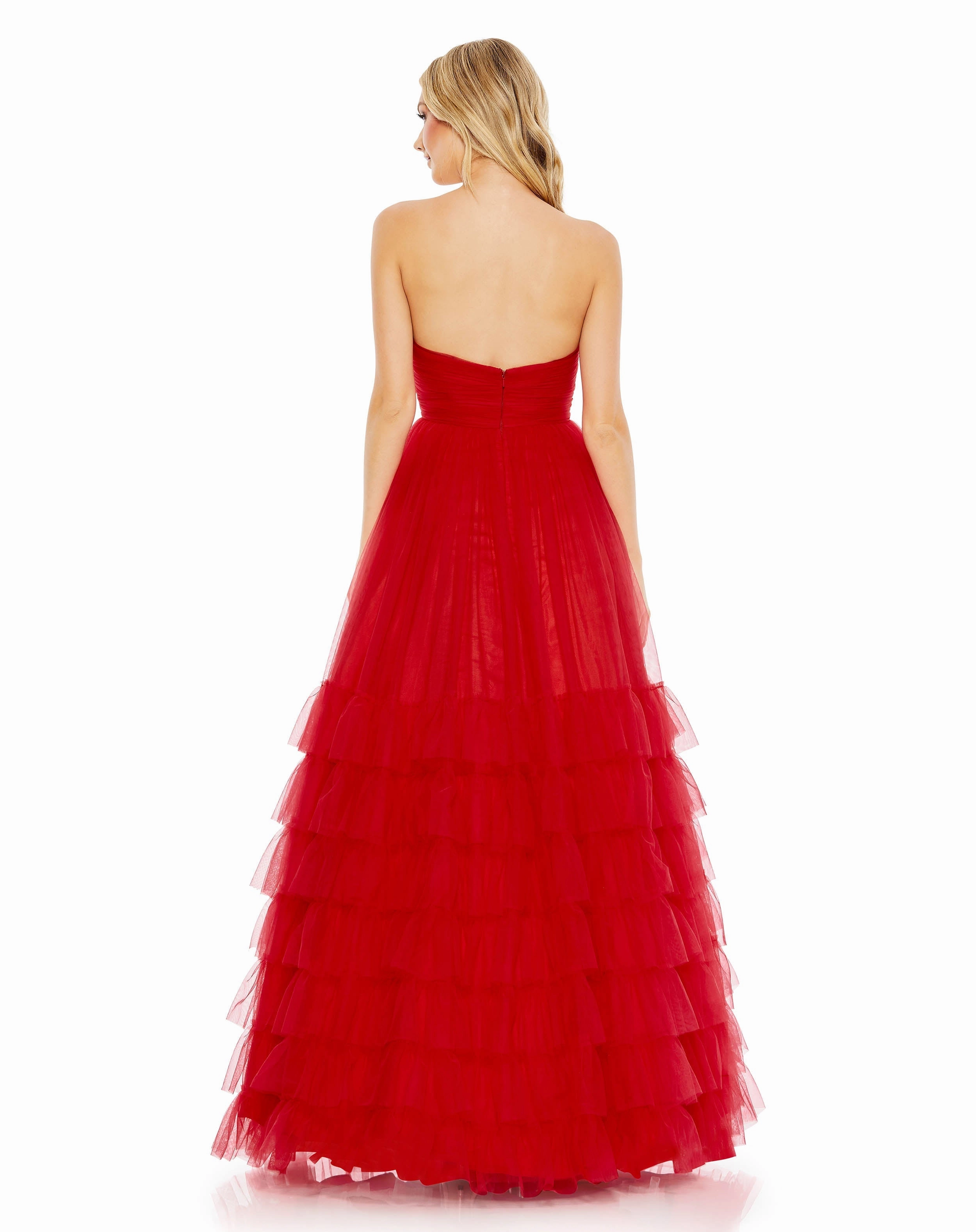 Bustiere Tulle Tierd Ballgown