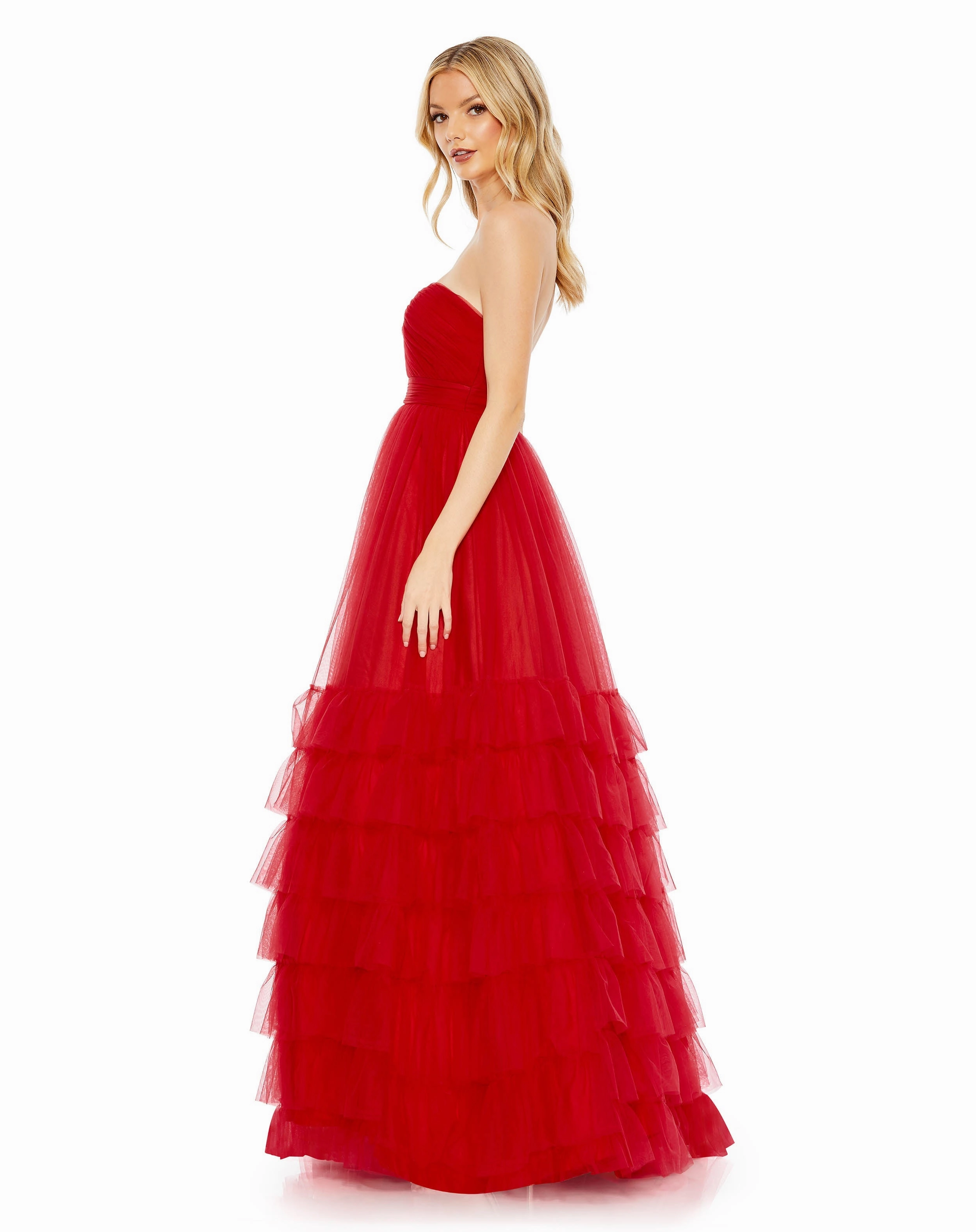 Bustiere Tulle Tierd Ballgown