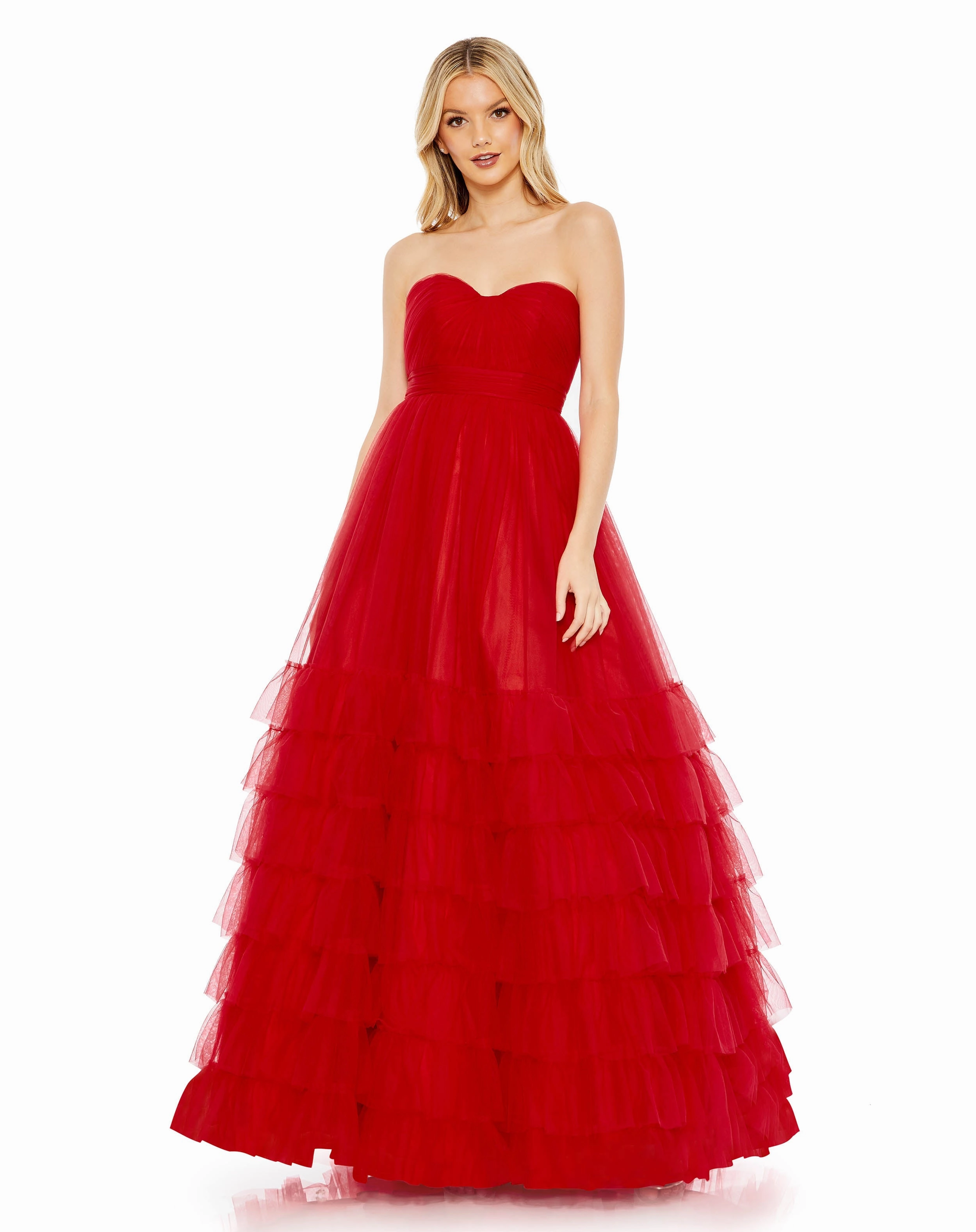 Bustiere Tulle Tierd Ballgown
