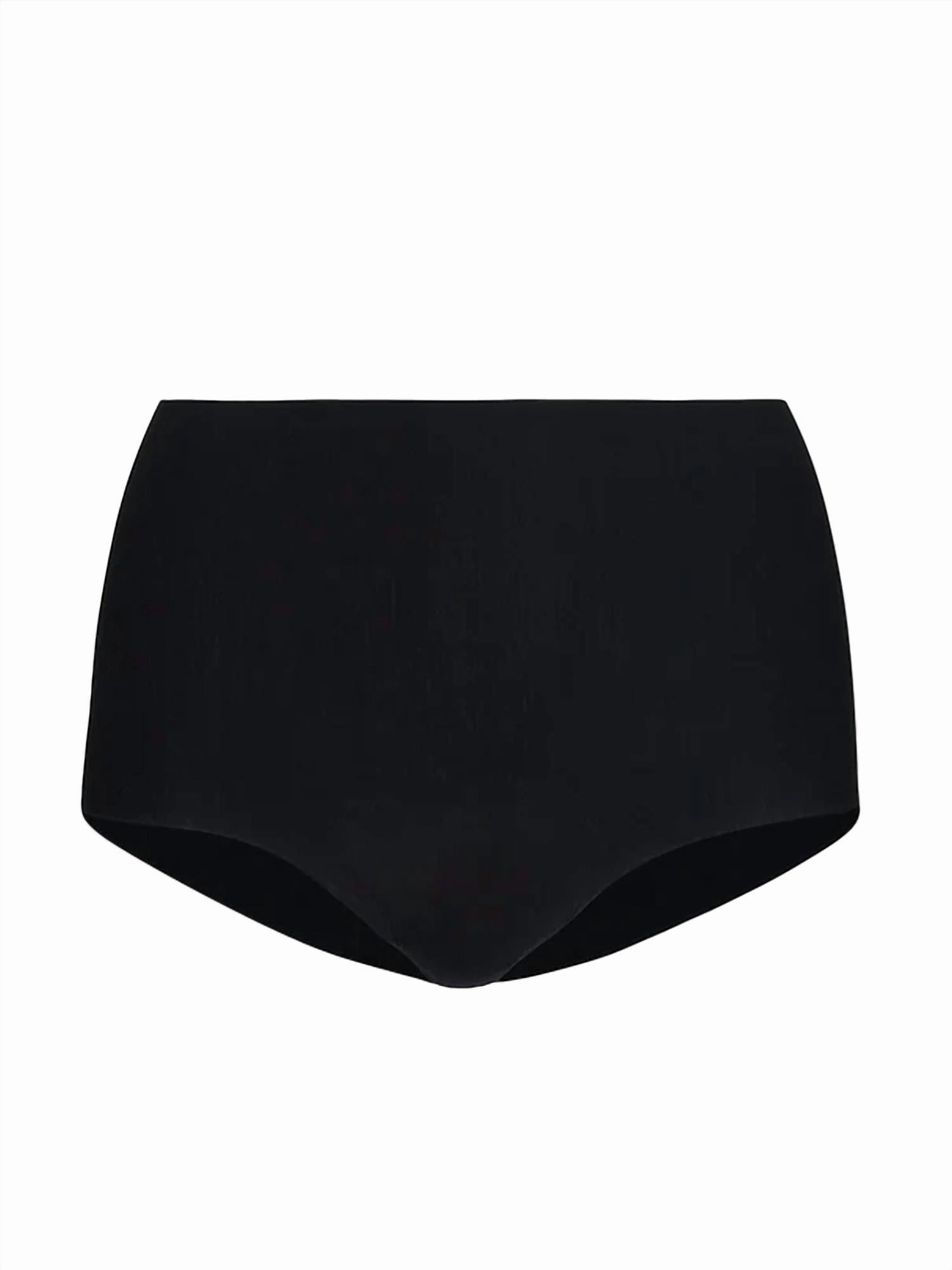 Butter High Rise Panty In Black