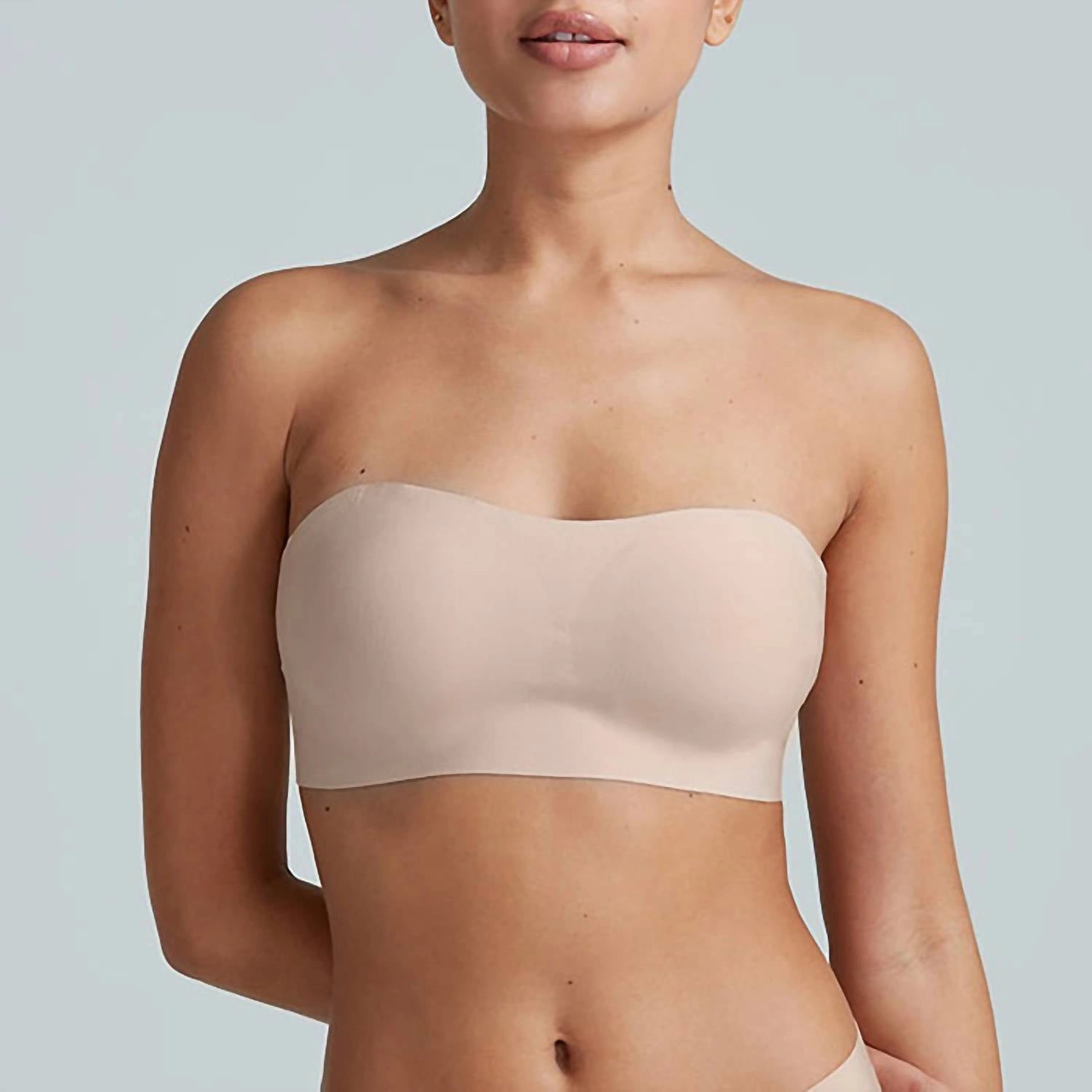 Butter Soft-Support Bralette In Beige