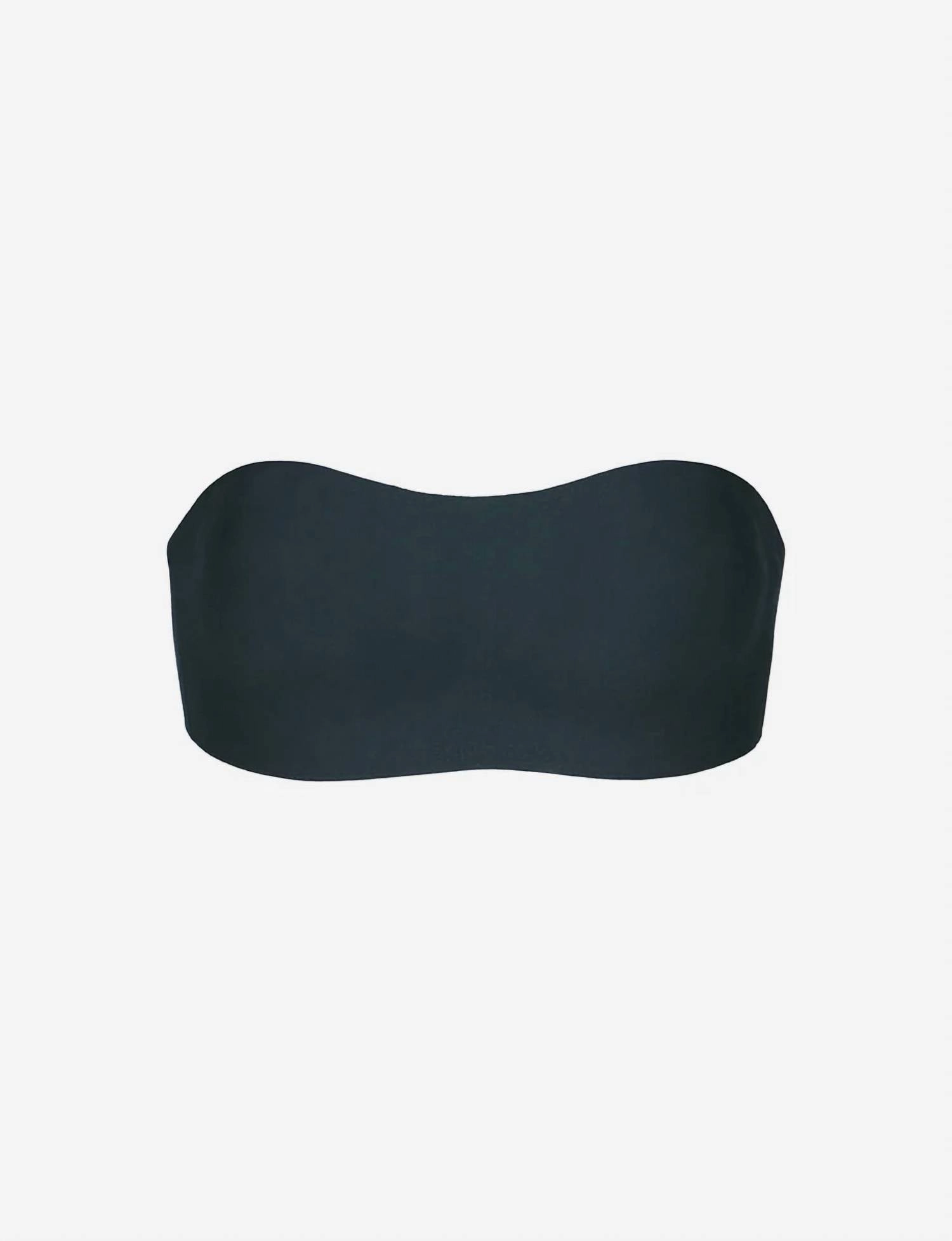 Butter Strapless Bralette In Midnight