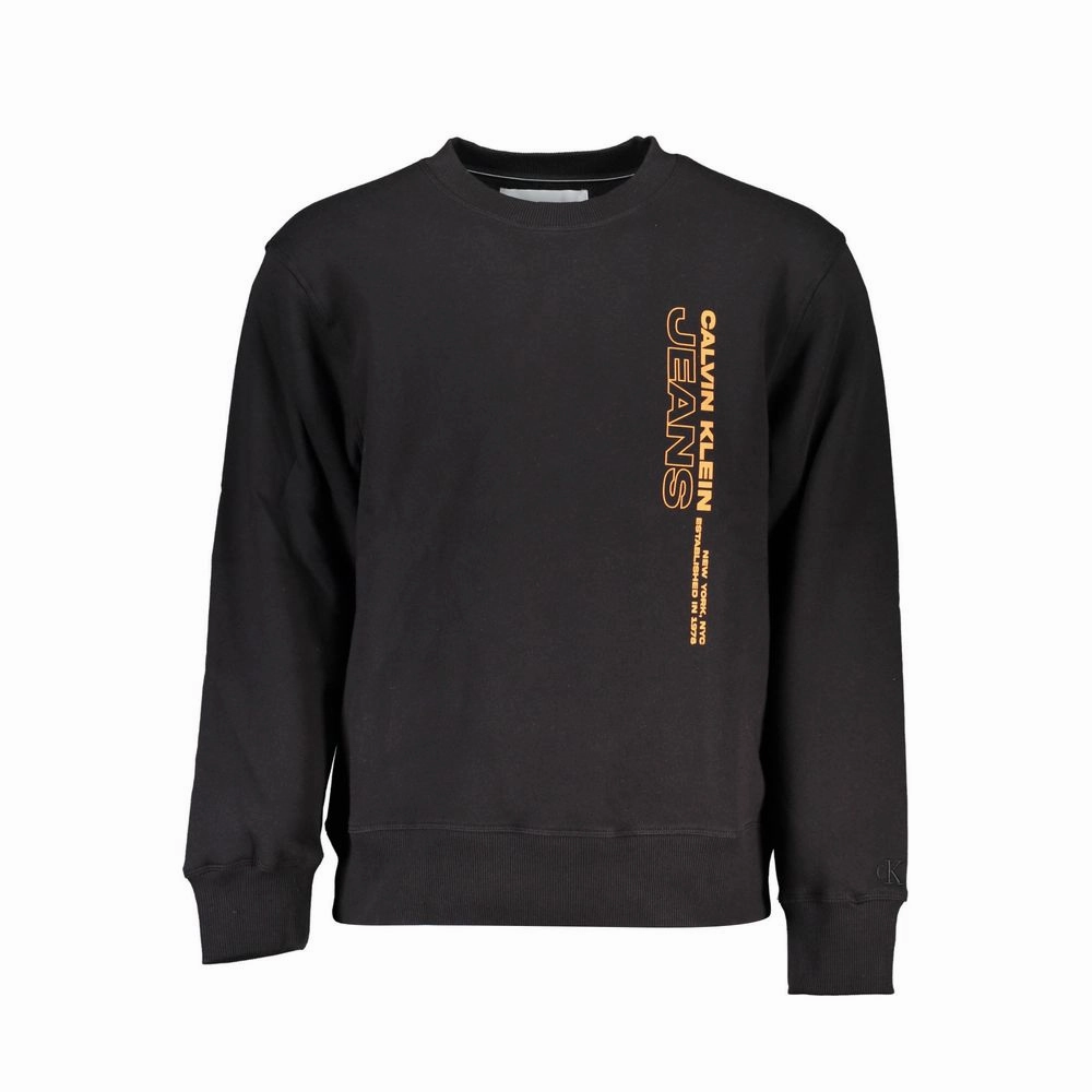 Calvin Klein Sleek Cotton-Blend Crew Neck Men's Sweater winter sweaters outlet