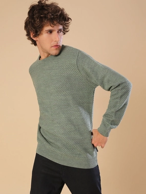 Campus Sutra Men Solid Full Sleeve Stylish Casual Sweaters chunky knit discount