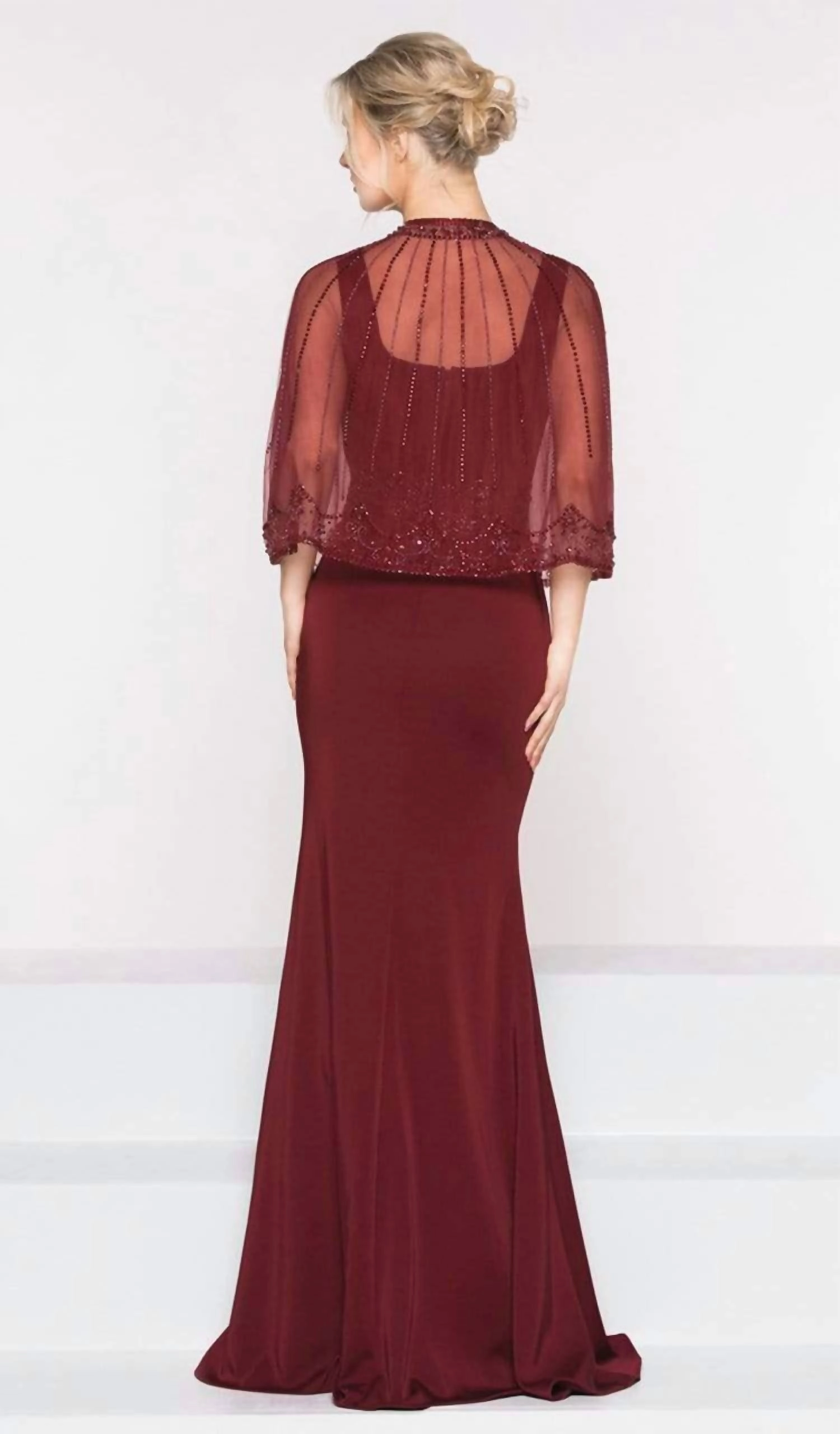 Cape Gown In Wine