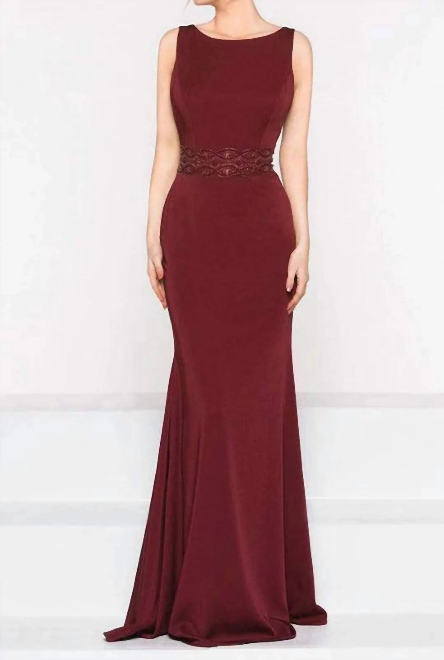 Cape Gown In Wine