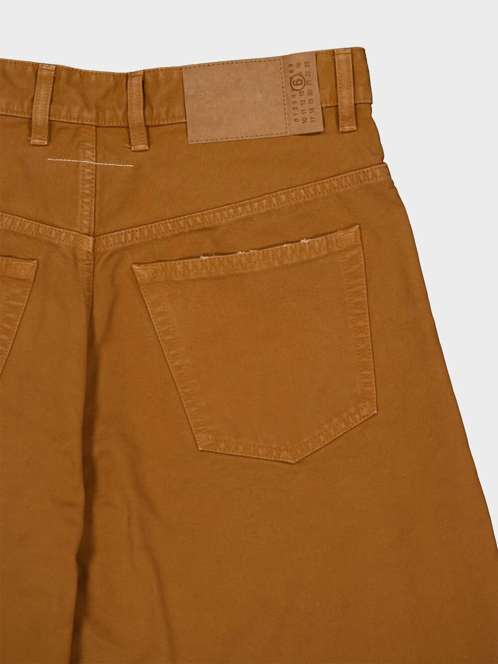 Caramel Brown Wide-Leg Trousers