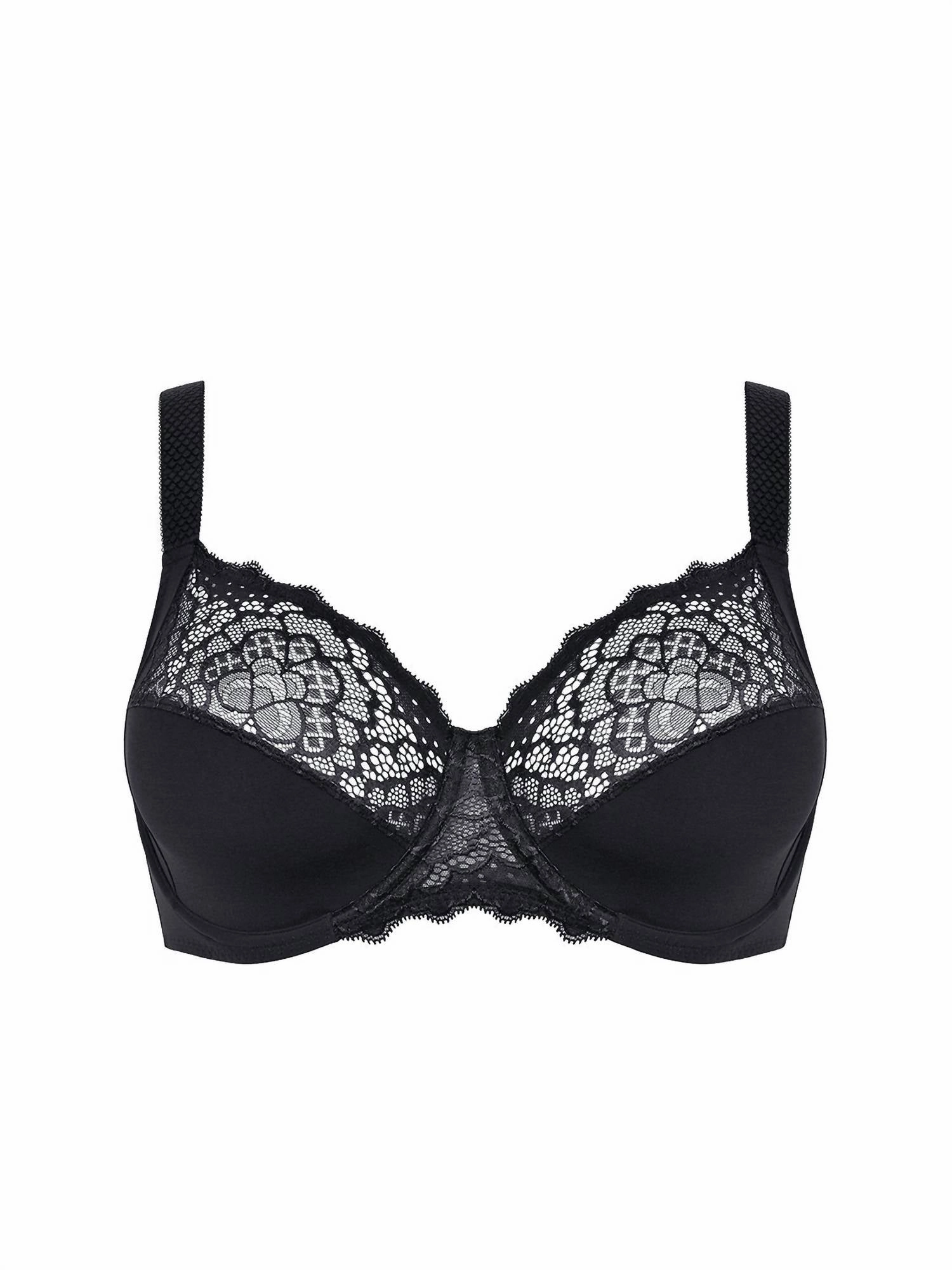Caresse Full Cup Bra In Black