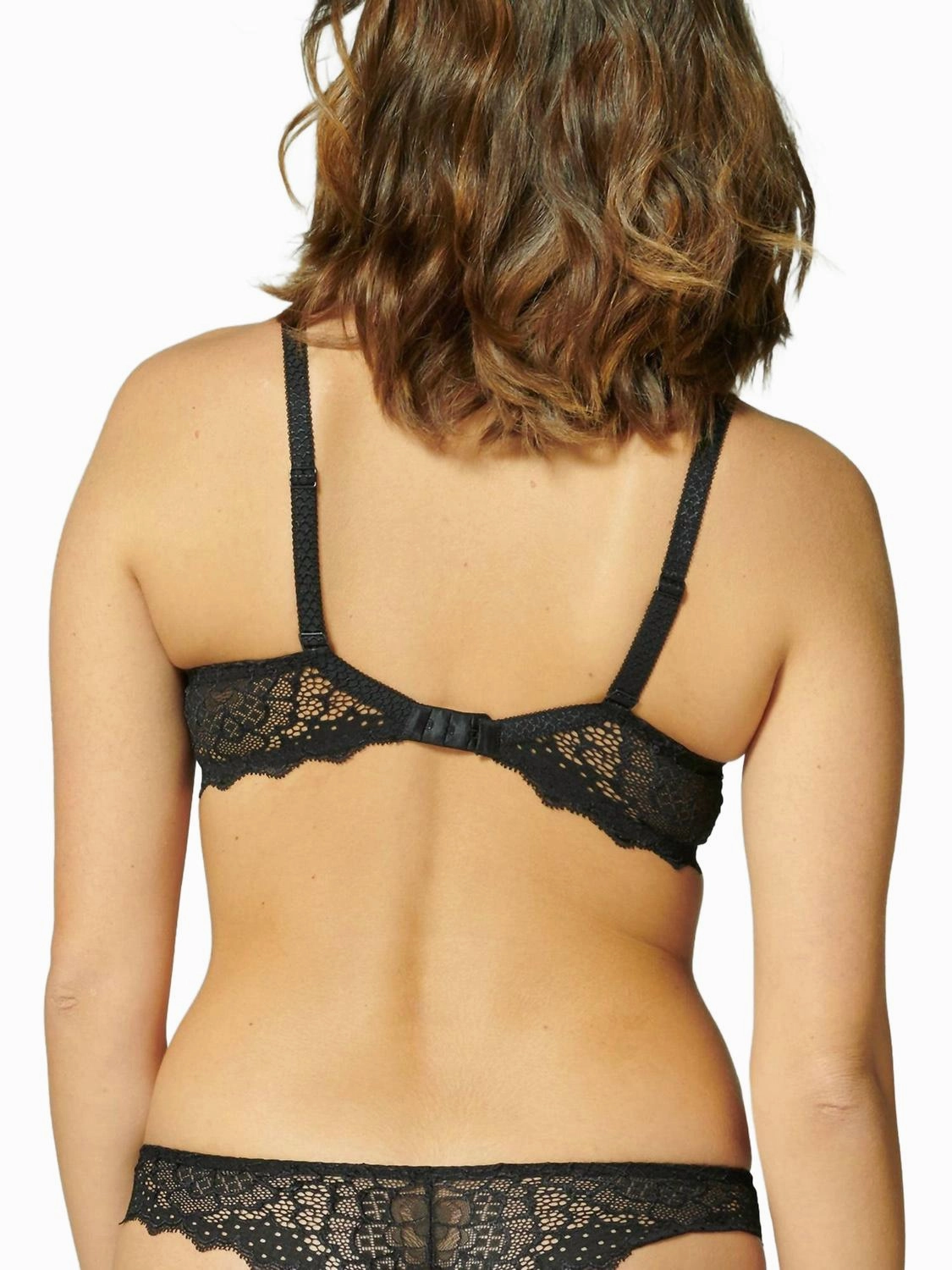 Caresse Plunge Bra In Black