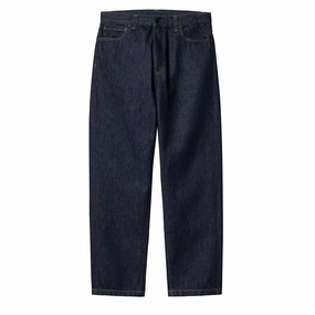 Carhartt WIP Aaron Pant Blue Rinsed mens joggers promo code