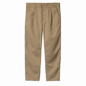 Carhartt WIP Abbott Pant Leather Stone Washed mens joggers promo code