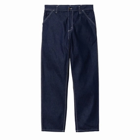 Carhartt WIP Canvas Simple Pant L32 Blue mens joggers promo code