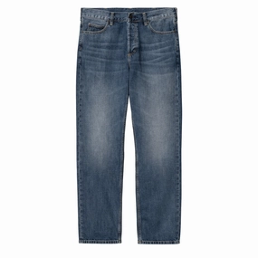 Carhartt WIP Marlow Pant Blue Dark Used Wash mens joggers promo code