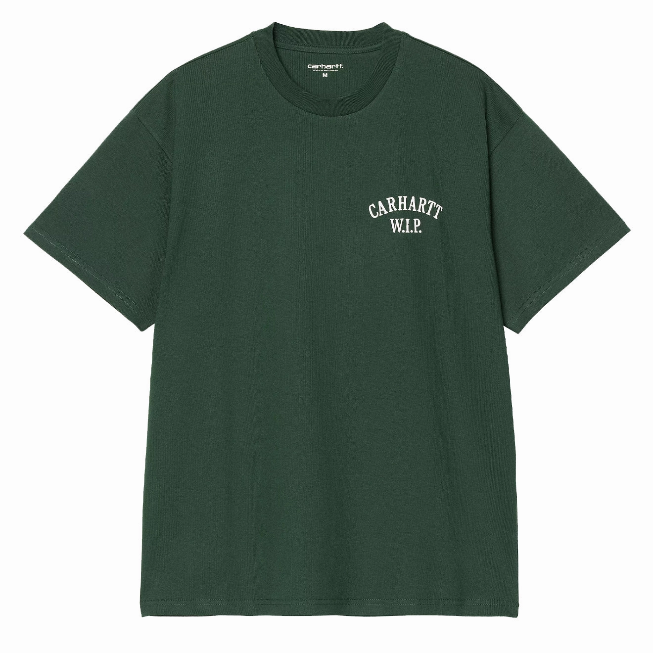 Carhartt WIP S/S Cabinetry T-Shirt Conifer / White henley shirts online