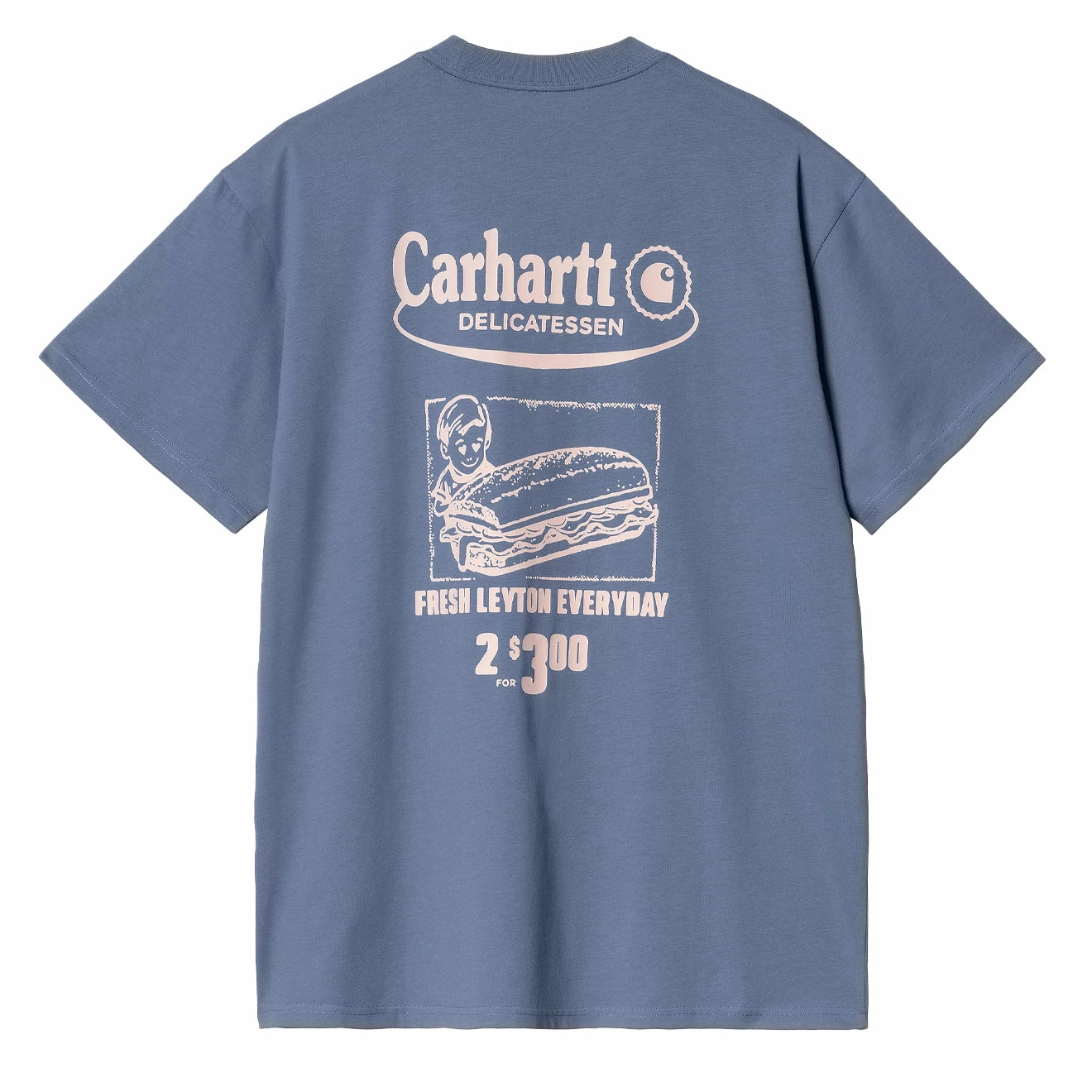 Carhartt WIP S/S Catalogue T-Shirt Blue Iris / Air Pink