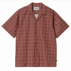 Carhartt WIP S/S Furoshiki Shirt Furoshiki Print / Henna henley shirts online