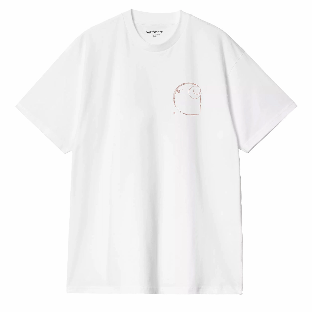 Carhartt WIP S/S Java T-Shirt White henley shirts online