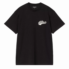 Carhartt WIP S/S Logo T-Shirt Black henley shirts online