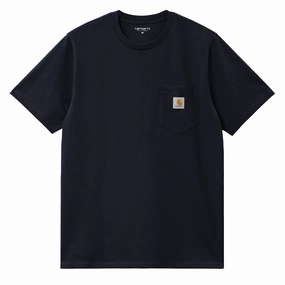 Carhartt WIP S/S Pocket T-Shirt Dark Navy henley shirts online