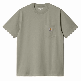 Carhartt WIP S/S Pocket T-Shirt Yucca Heather henley shirts online