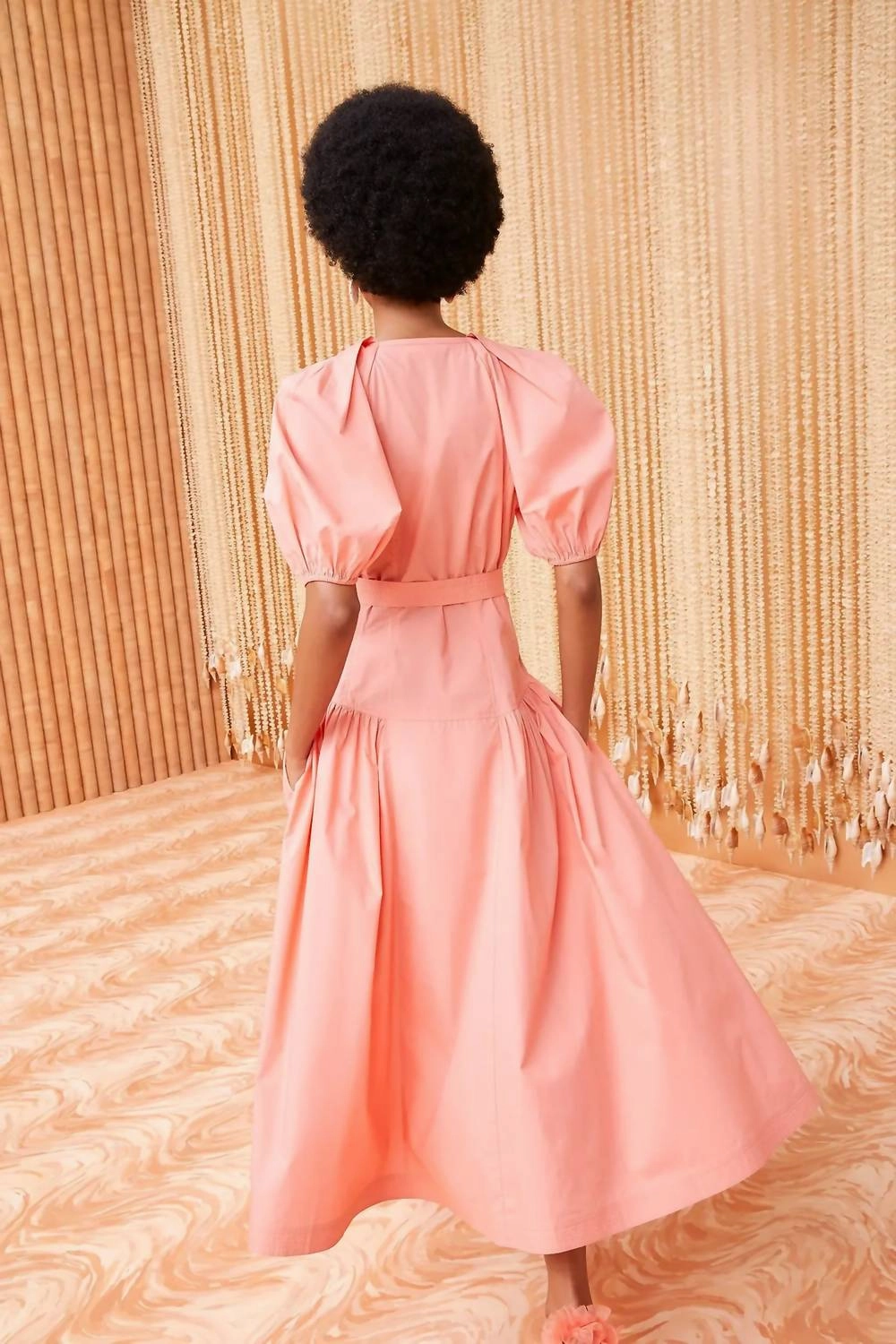 Carina Dress In Peony