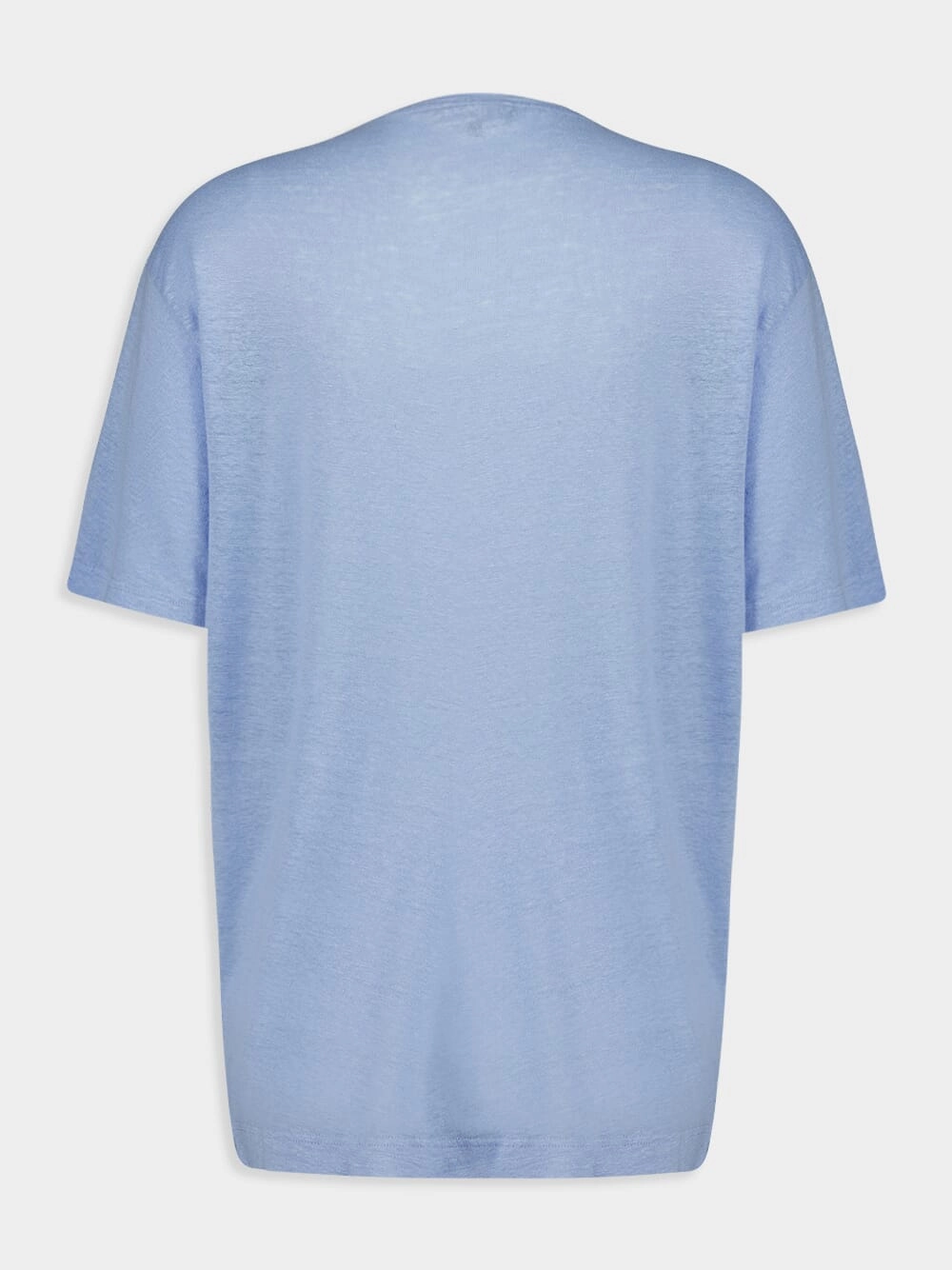 Carmo Linen Jersey Blue T-Shirt