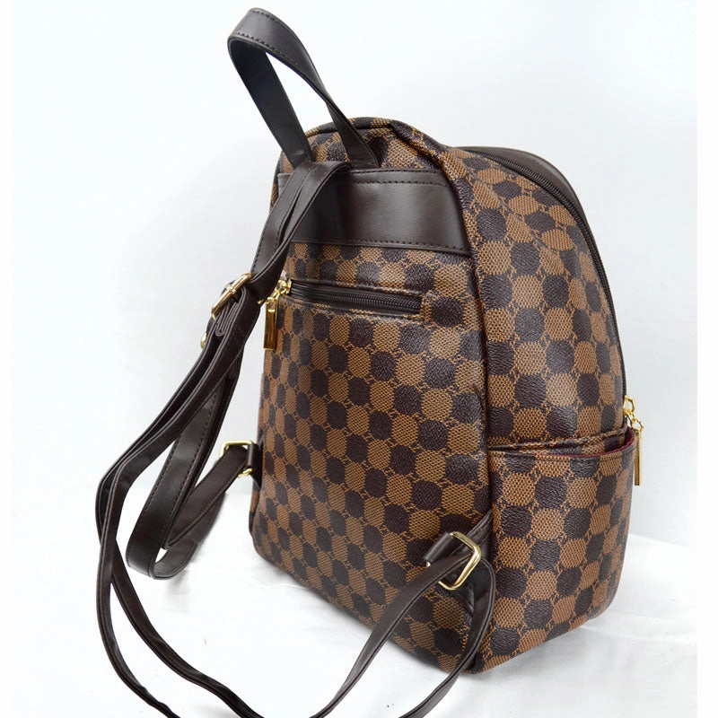 Carnaby Of London Augusta Embossed Initial Backpack