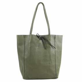 Carnaby Of London Embossed Initial Leather Shopper Holiday Collection - holiday outfits clearance