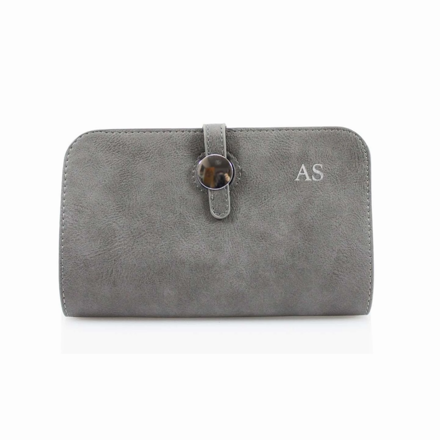 Carnaby Of London Silver Embossed Initial Fold Purse Holiday Collection - holiday outfits clearance