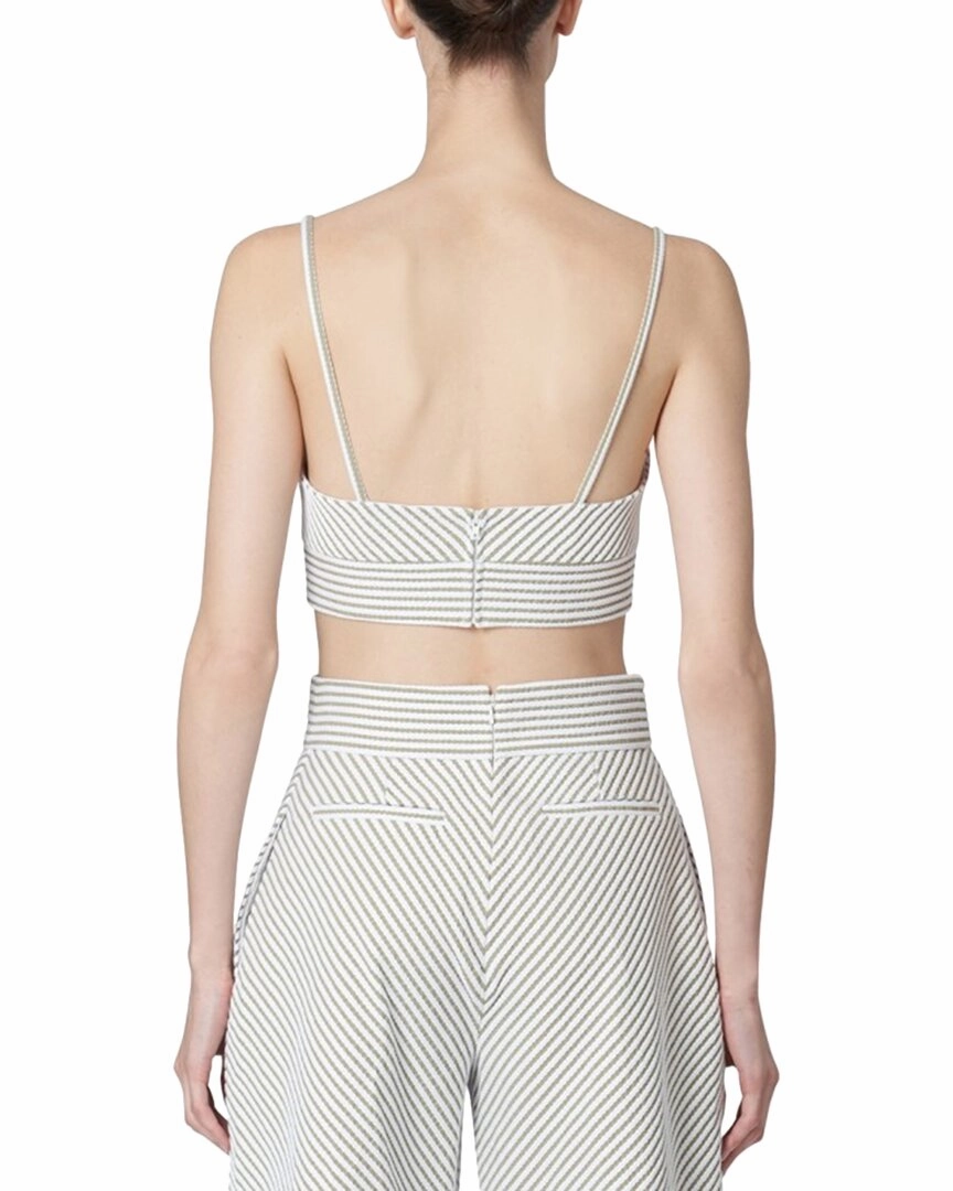 Carolina Herrera Cropped Bustier