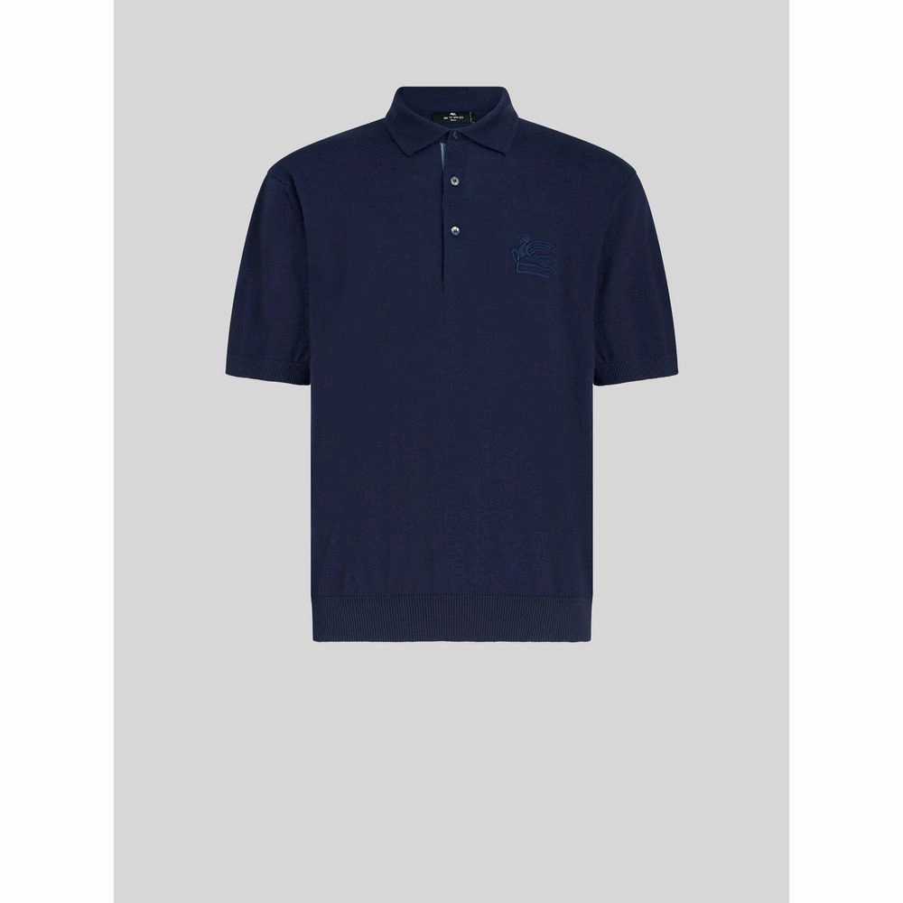 CASHMERE AND COTTON POLO SHIRT WITH LOGO winter sweaters outlet