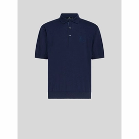 CASHMERE AND COTTON POLO SHIRT WITH LOGO winter sweaters outlet