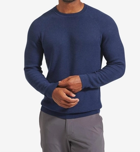 Cassady Sweater In Medieval Blue chunky knit discount