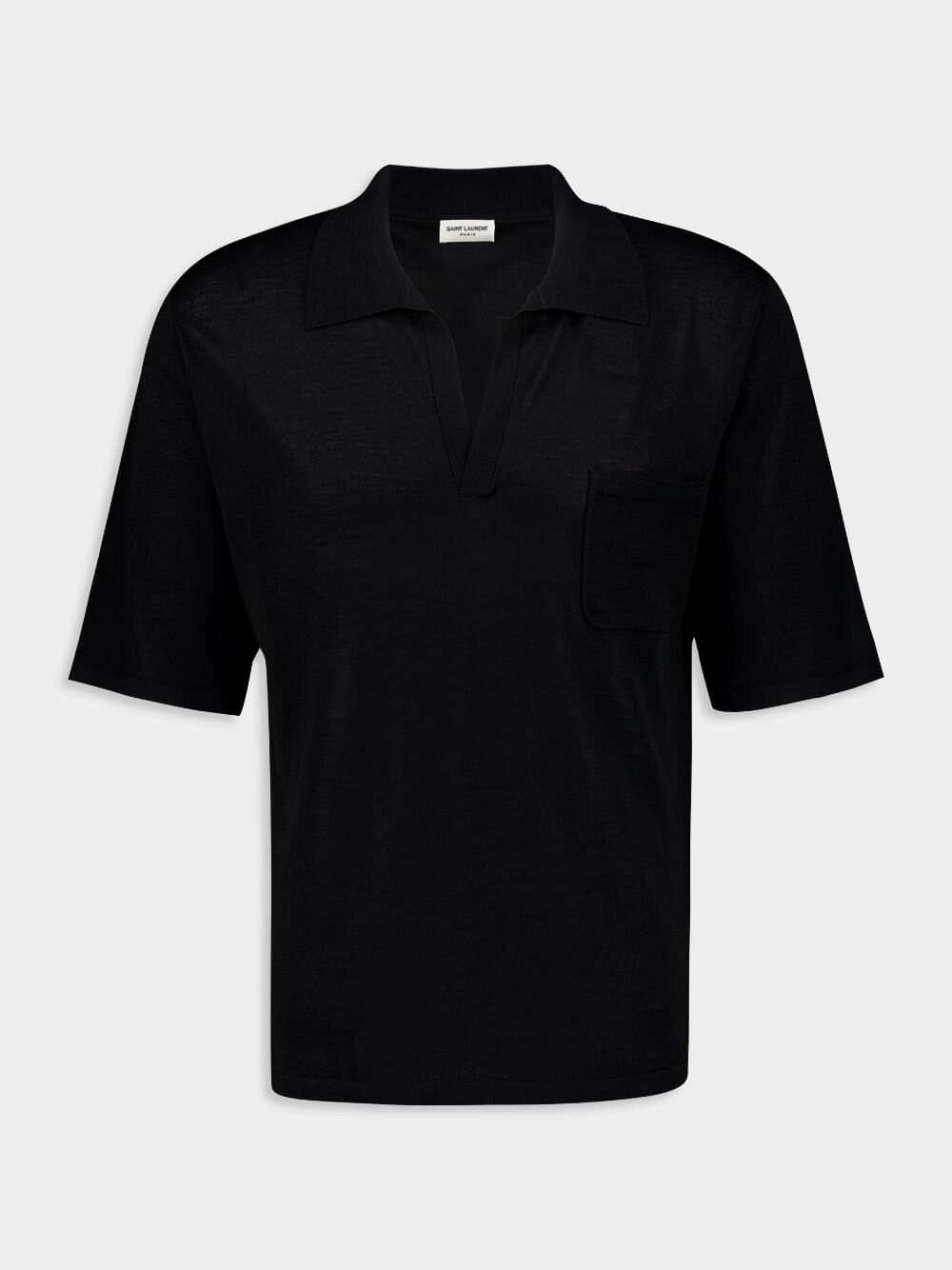 Cassandre Wool Polo Shirt Tops Mens - men's t-shirts outlet