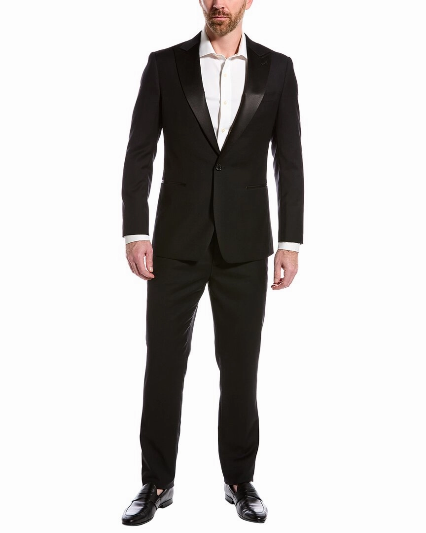 Cavalli Class 2pc Slim Fit Wool Suit