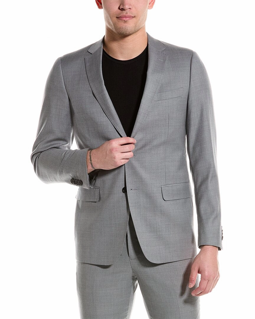 Cavalli Class 2pc Slim Fit Wool Suit