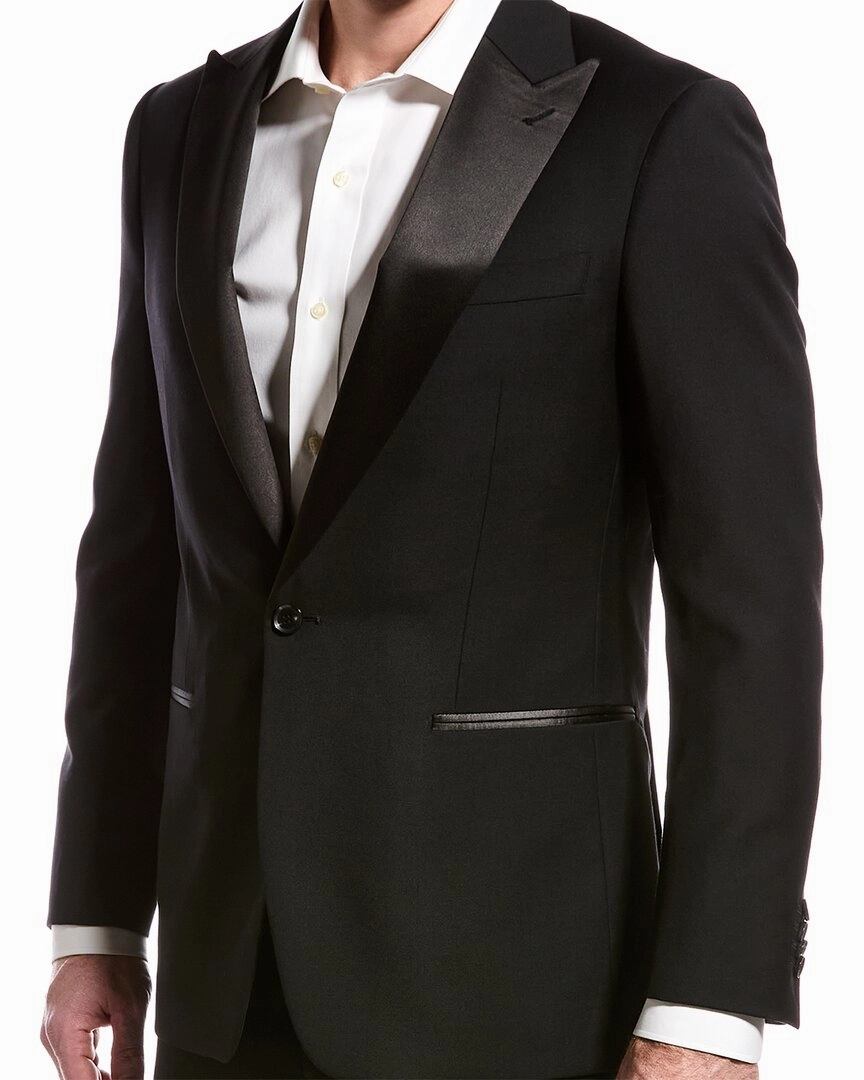 Cavalli Class 2pc Slim Fit Wool Suit