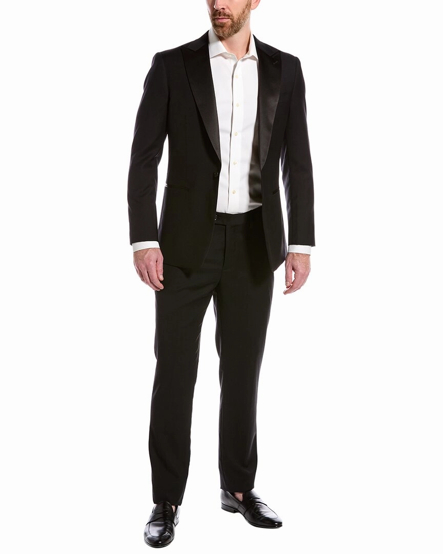 Cavalli Class 2pc Slim Fit Wool Suit