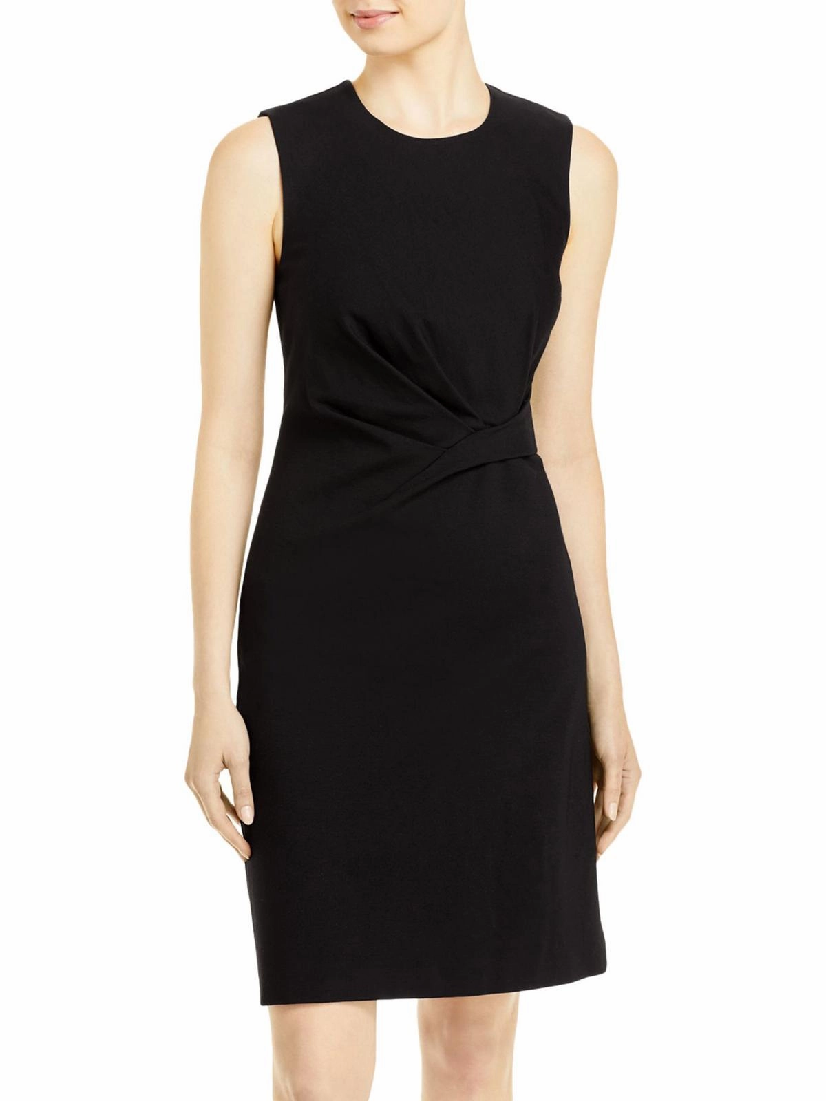 Cecilia Womens Sleeveless Knee-Length Sheath Dress