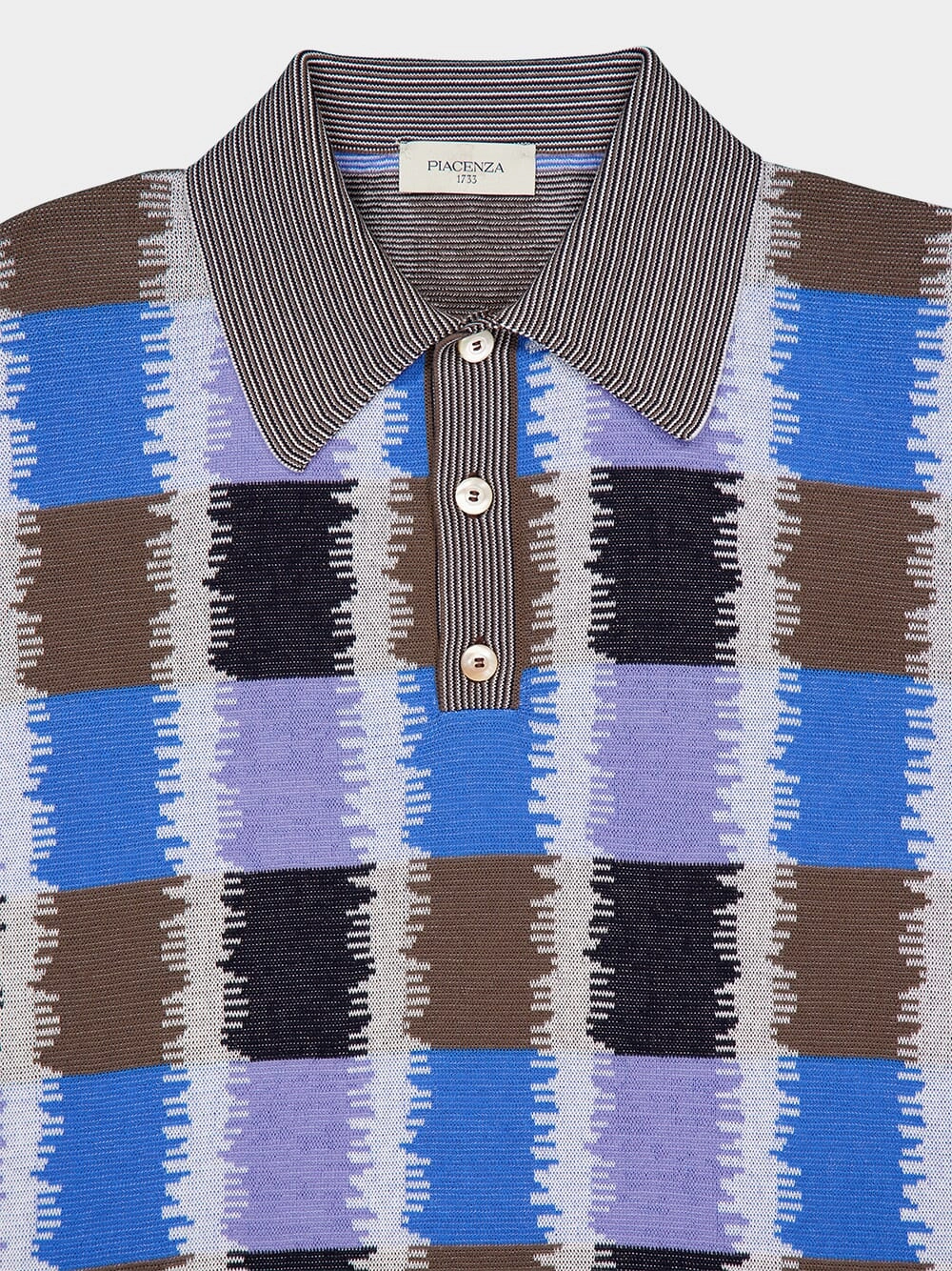 Checked Cotton Polo Shirt