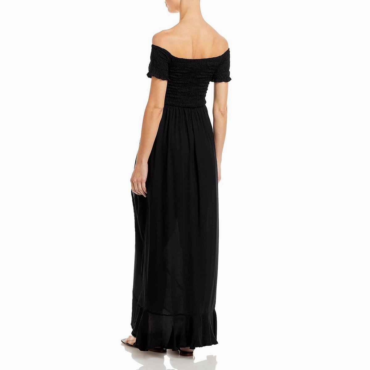Cheyenne Womens Smocked Long Maxi Dress