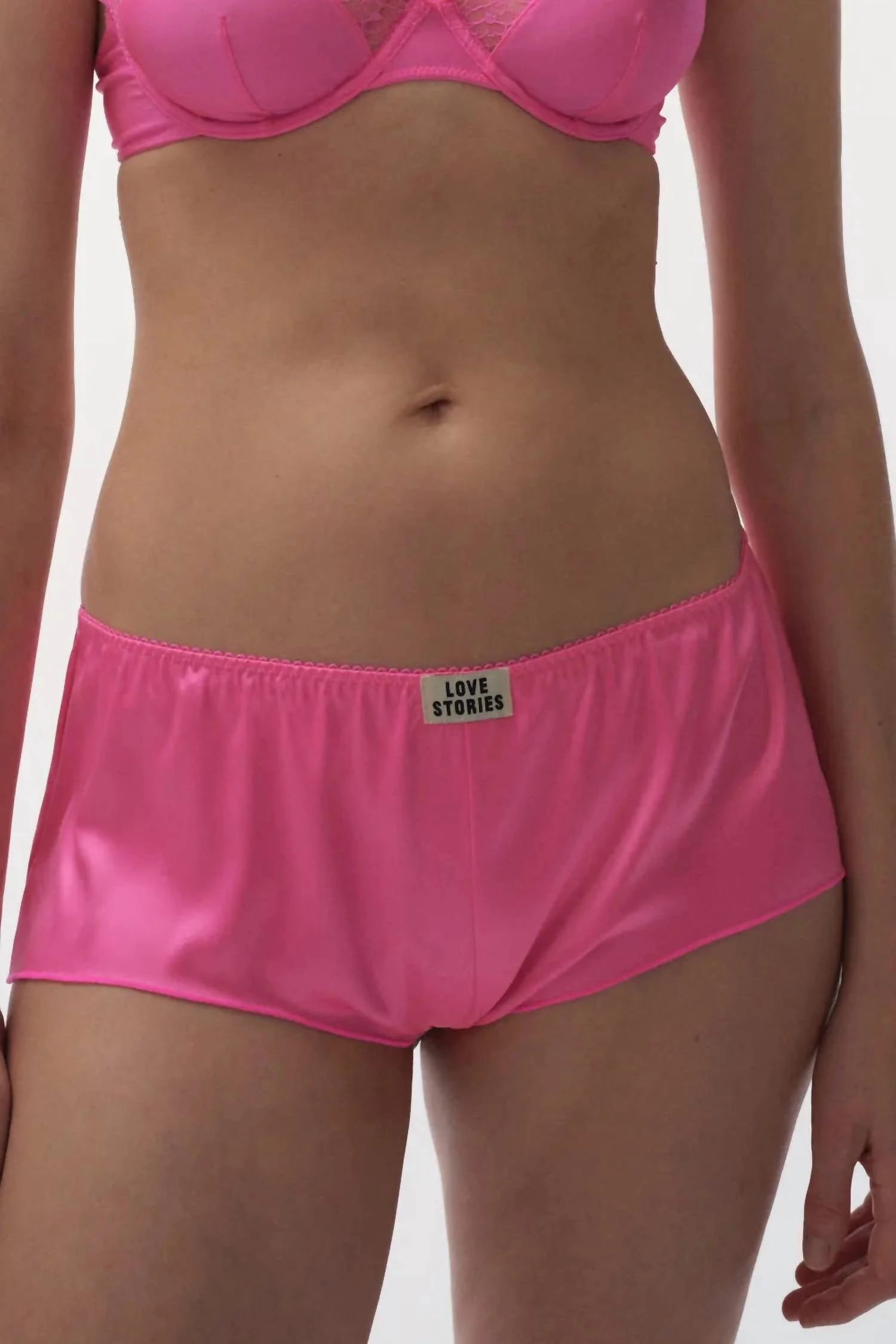 Chrissy Boxer Short In Pink