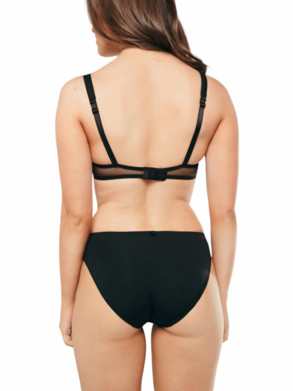 Claddagh Scarf Wire Bra In Noir