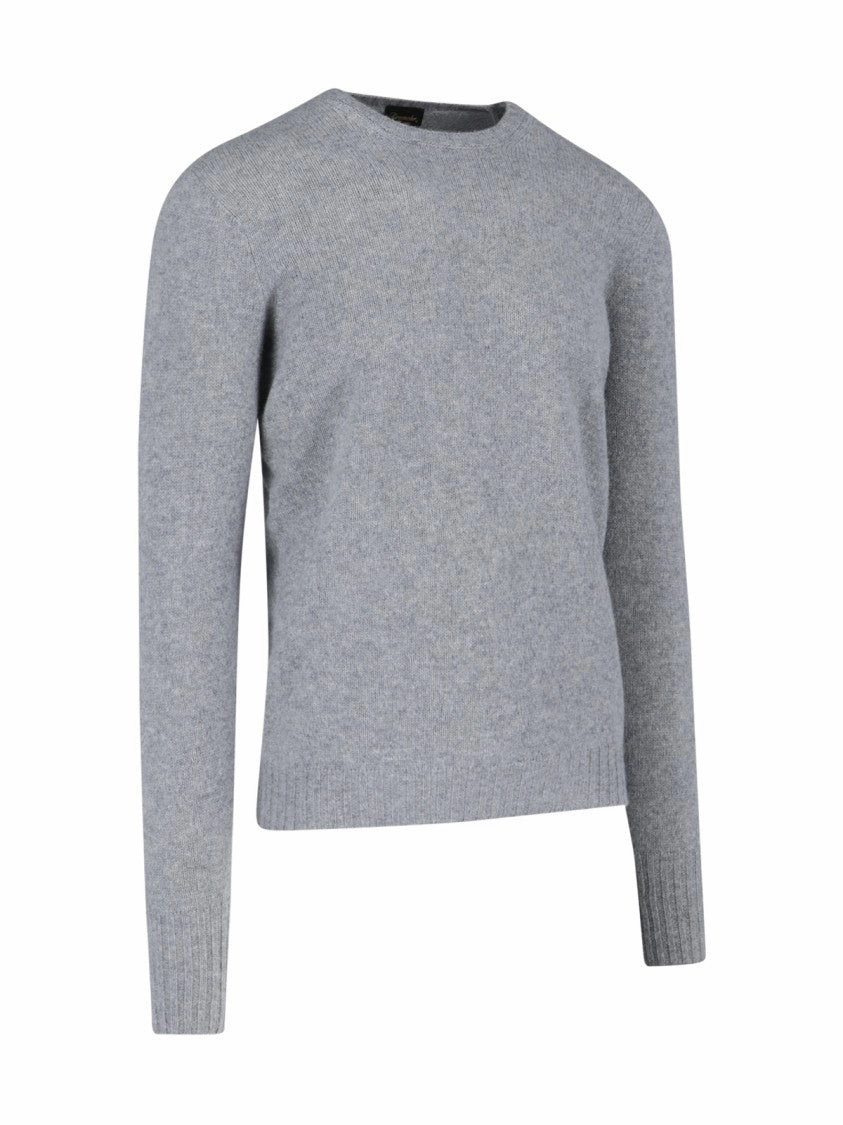 Classic Grey Cashmere Sweater